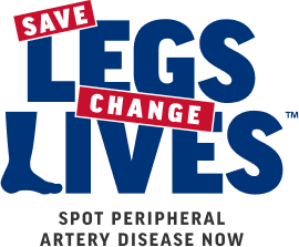 Save Legs Change Lives logo